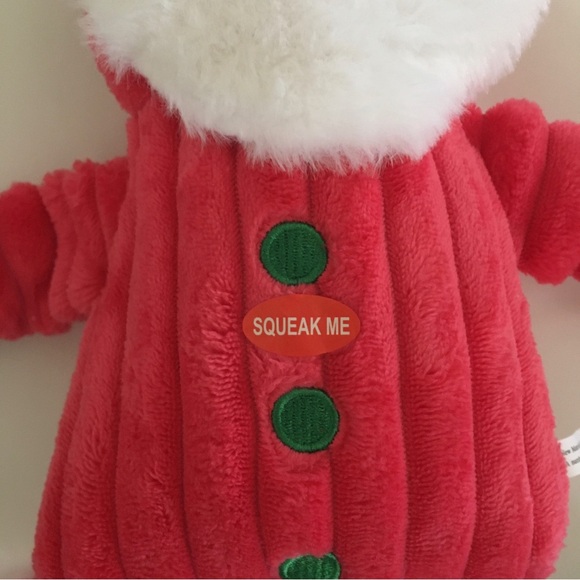 NEW 24” Dog Toy Snuggler Long Leg Muttley Santa with Squeaker | Patchwork Pet - Picture 7 of 11